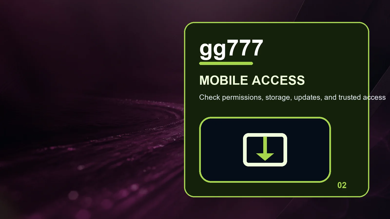 gg777 download full-width visual guide 2