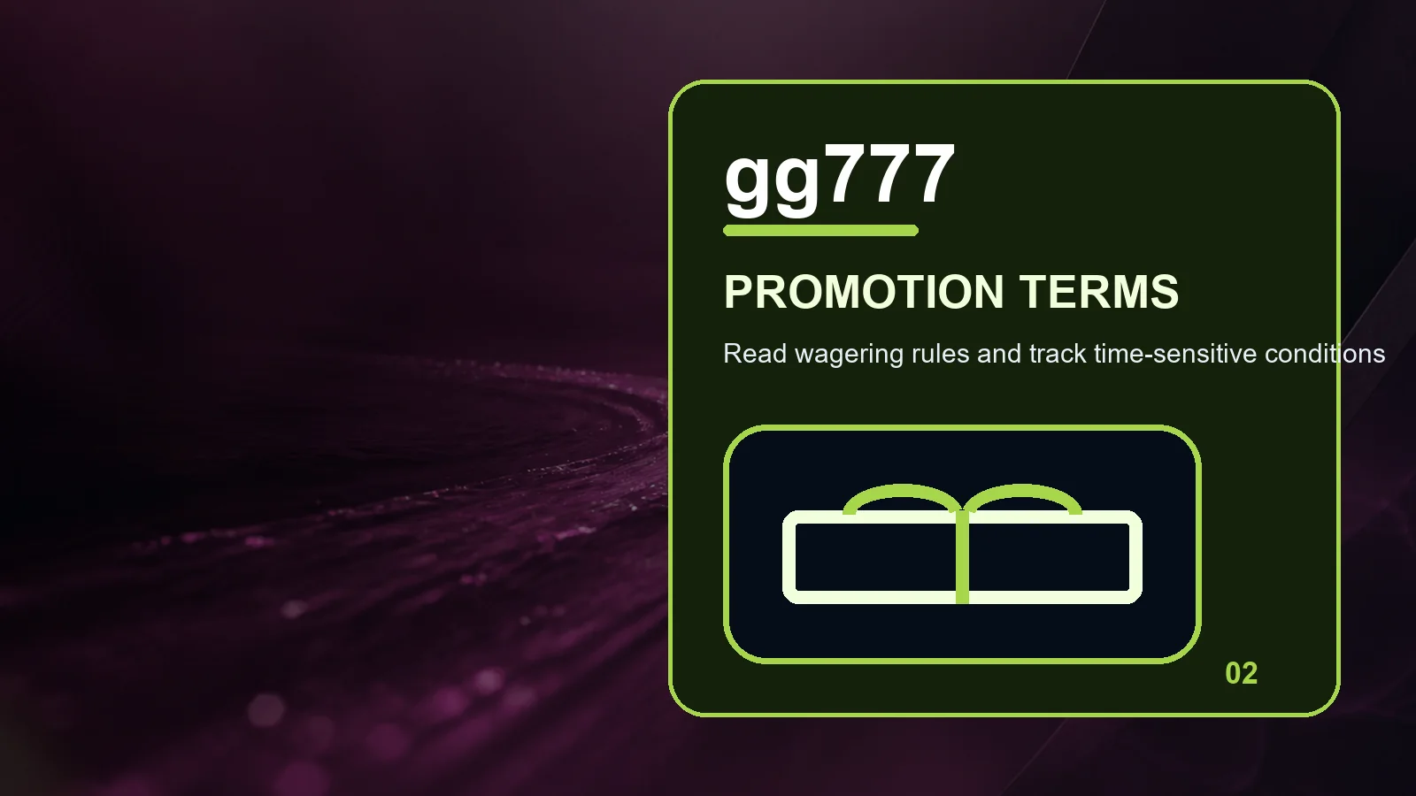 gg777 promotions full-width visual guide 2